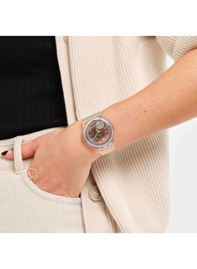 Swatch Originals CLEARLY NEW GENT SO29K100-S06 - Image 3