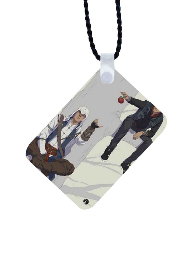 RKN Assassin's Creed Printed Car Mirror Pendant - Image 1
