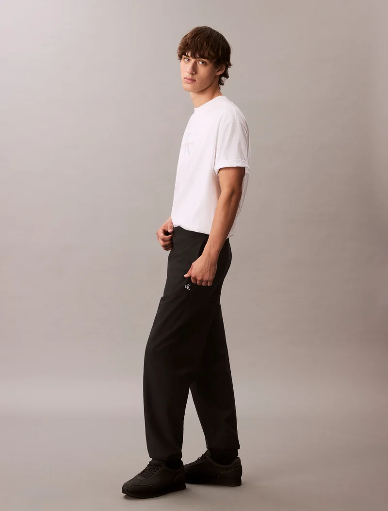 Calvin Klein Jeans Cotton Terry Monogram Joggers