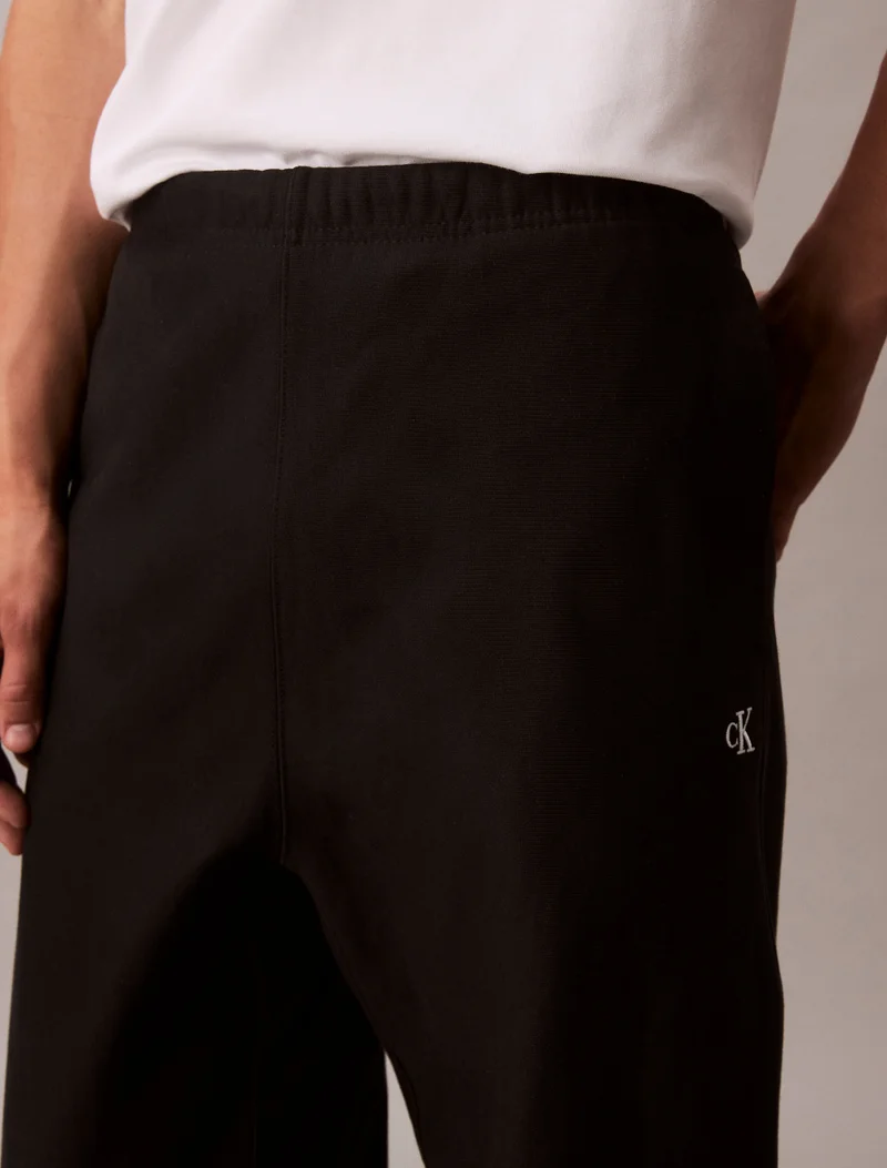 Calvin Klein Jeans Cotton Terry Monogram Joggers