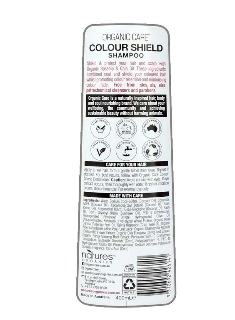 Organic Care Color Shield Shampoo, 400ml - Image 2