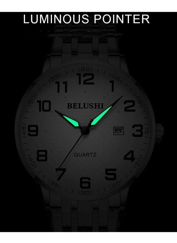 Belushi Middle-Aged And Elderly Men's Luminous Quartz Watch  - Image 2