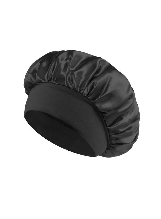 Satin Hair Bonnet, for Sleeping - Satin Cap - Multicolor - Image 2