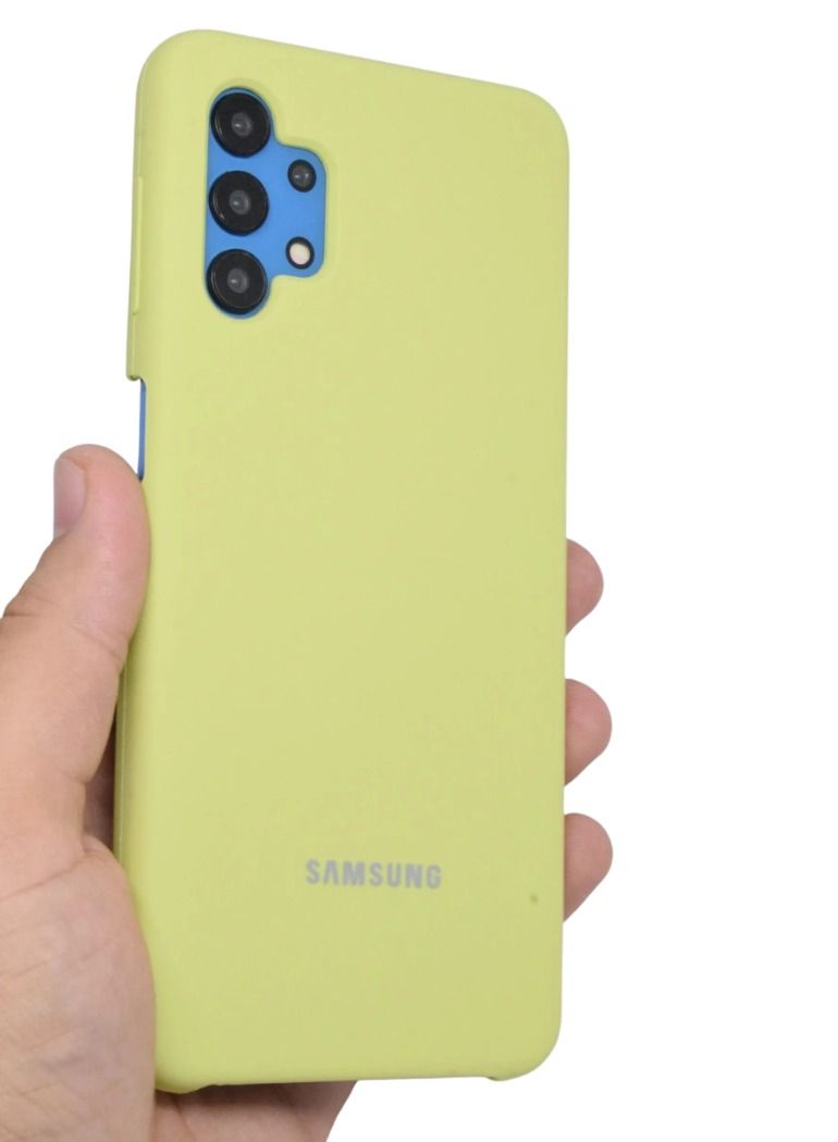 تشويس جراب واقٍ من السيليكون لهاتف Samsung Galaxy A32 5G غطاء نحيف أنيق مع بطانة داخلية من الألياف الدقيقة - Image 3