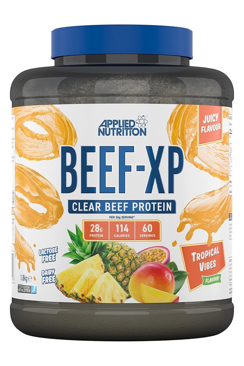 Applied Nutrition CLEAR HYDROLYSED BEEF-XP PROTEIN - Tropical Vibes - (1.8 KG) - Image 1
