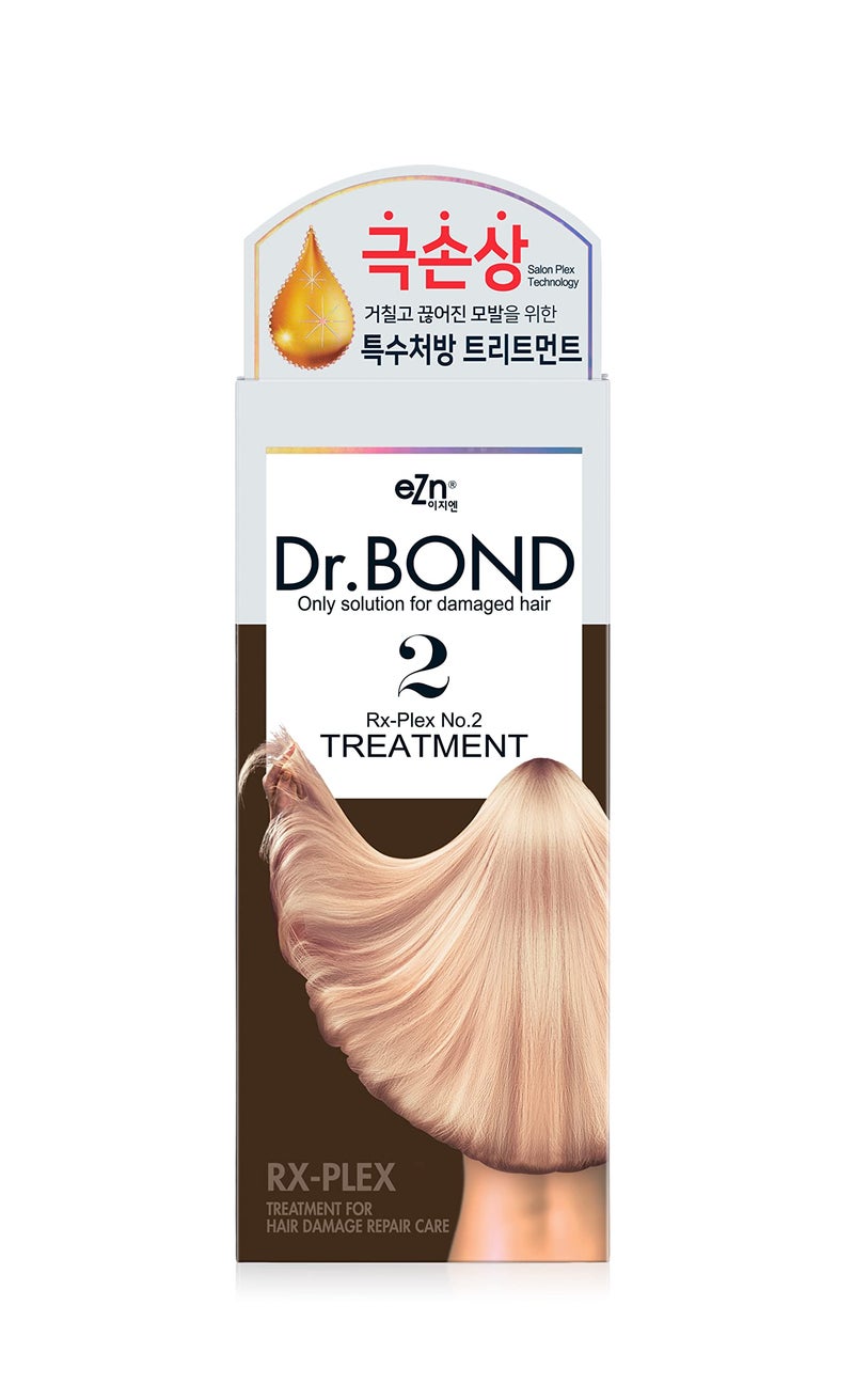علاج الكيراتين eZn DrBOND للشعر التالف رعاية صالون احترافية يحتوي على بروتين الكولاجين فاكهة التوت البري مستخلص قصب السكر مستخلص إكليل الجبل 84 أونصة 250 مل