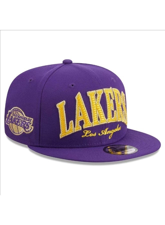 NBA Trendy Duckbill Lakers basketball Snapback - Stylish for Streetwear & Outdoor Activities. - Image 1