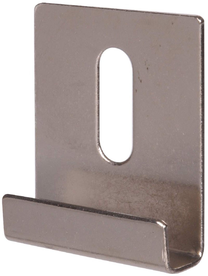 Hillman The Hillman Group 121069 Wide Channel Mirror Clip Silver