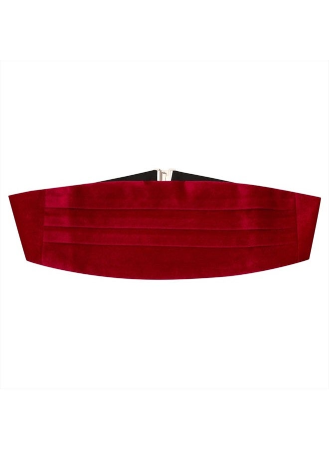 Red Velvet Cummerbund