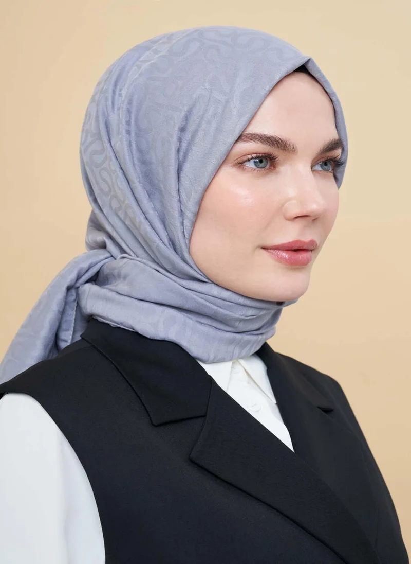 MIZALLE His Jacquard Shawl