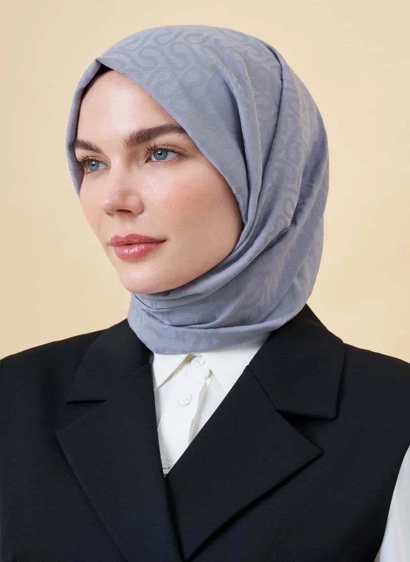 MIZALLE His Jacquard Shawl