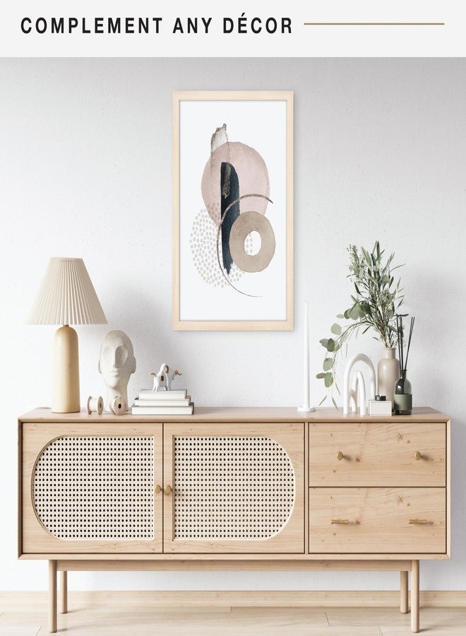 MCS Museum Poster Frame, Natural Woodgrain, 24 x 36 in, Single - Image 3