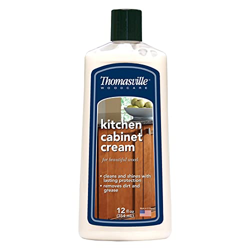 THOMASVILLE KITCHEN CABINET CREAM Multisurface Wood Cleaner and Polish Furniture Quick Shine Restorer Protector Kitchen Cabinets Surface Cleaner House Cleaning Supplies Home Improvement 12 Oz - Image 2