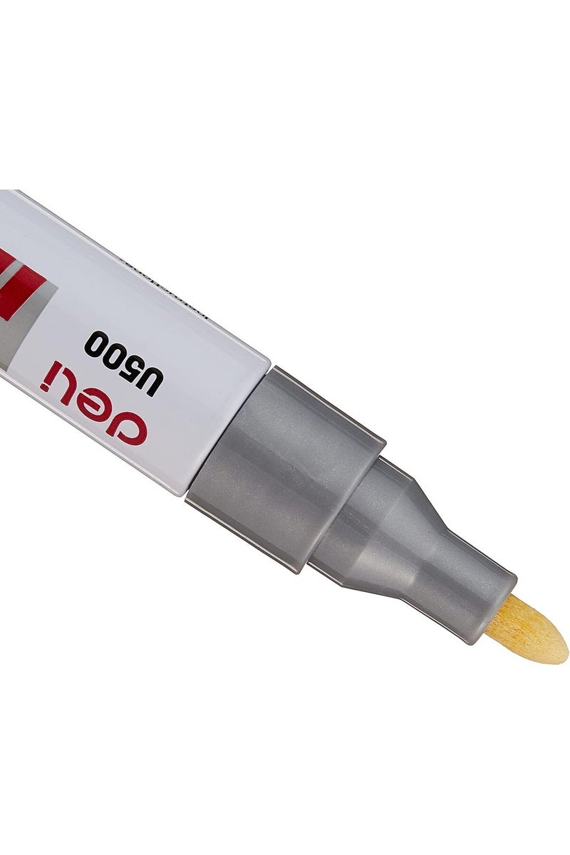 Deli Paint Marker - Silver (EU500-SL) - Image 4