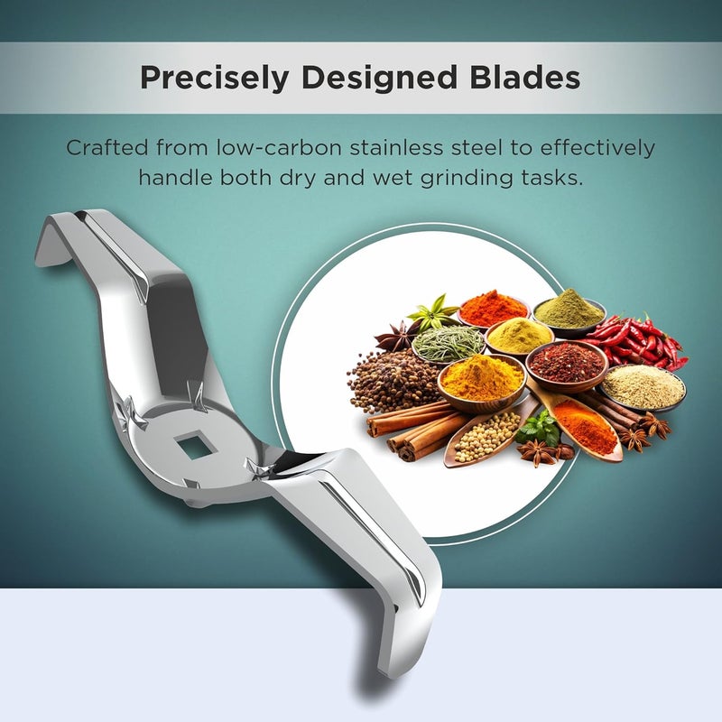 BUTTERFLY خلاط جت إلت 750 واط مع 3 أوعية (رمادي) - Image 5