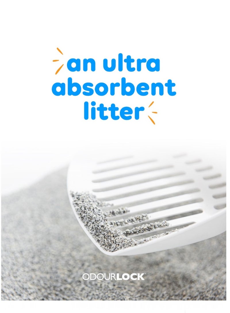 INTERSAND Odourlock Baby Powder Clumping Cat Litter 6Kg - Image 2