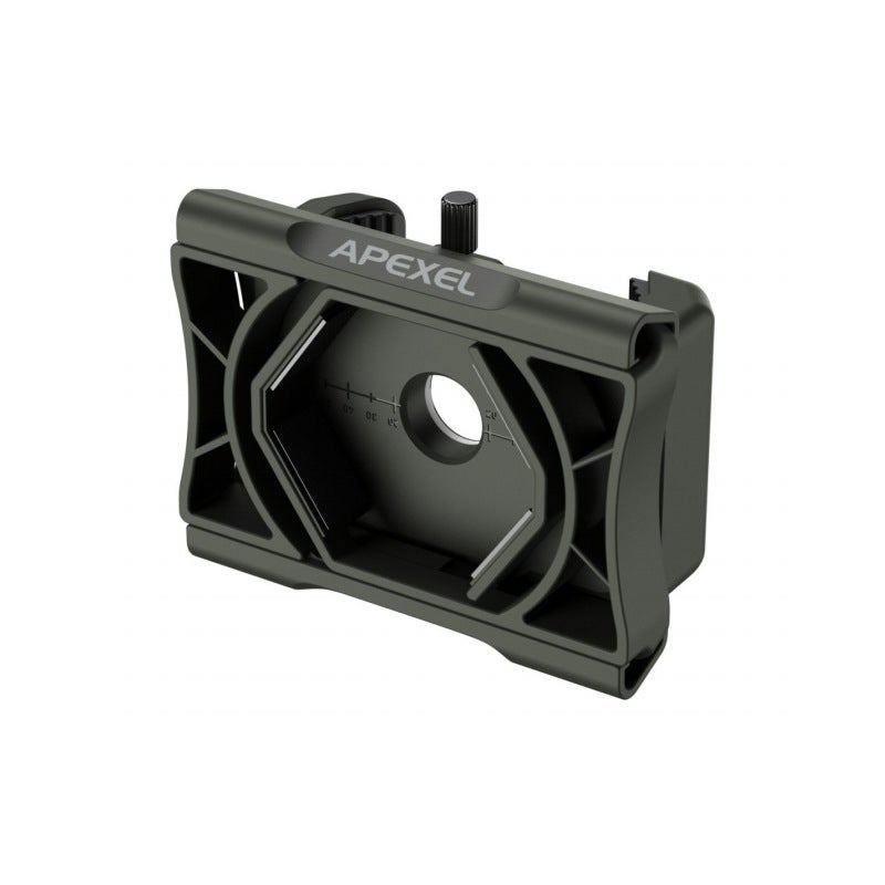 APEXEL second-generation upgrade eyepiece connector multi-function 360-degree rotating mobile phone clip binocular telescope Dark green (with Bluetooth shutter)