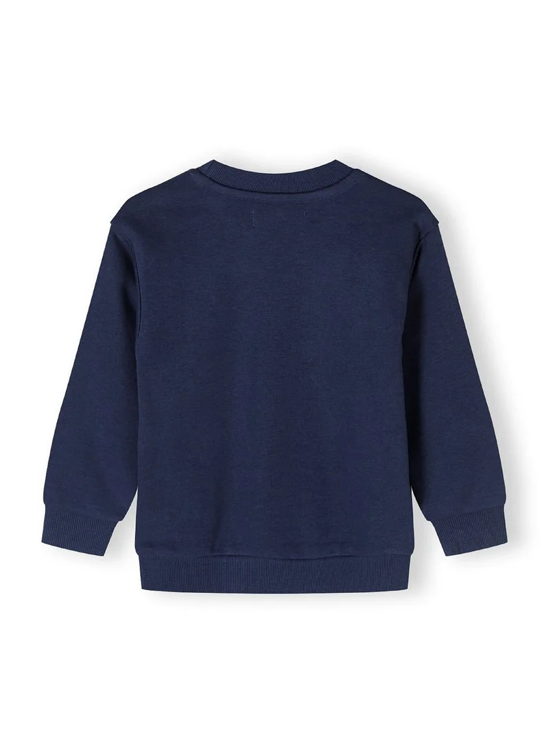 مينوتي Baby Crew Neck Sweatshirt With Kangaroo Pocket