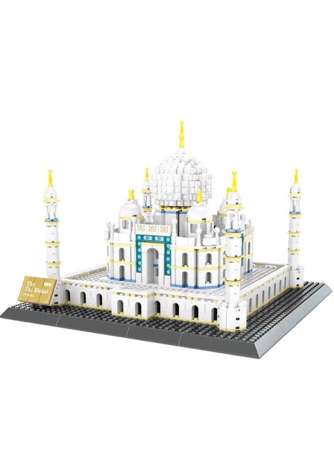 wange Taj Mahal Agra India Building Blocks Set 5211 (Age 6+ , 1113 Pieces) - Image 2