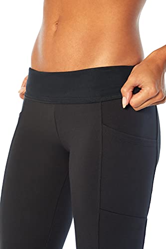 Marika Women's Eclipse Tummy Control Bootleg Pant, Black, Medium - Image 2