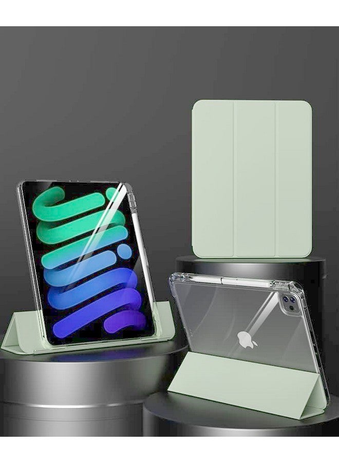 ProElite Sliding Detachable Smart Flip Case Cover for Apple iPad Air 11 M2 2024, iPad Air 5th/4th Gen 10.9 inch with Pencil Holder, Grey - Image 4