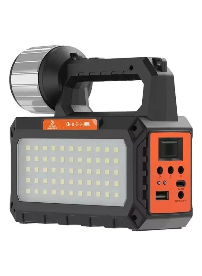 Easy Power Solar Power System with a Flashlight, 3 Bulbs and a Mobile Charger Outlet, Suitable for Camping and Trips - Image 3