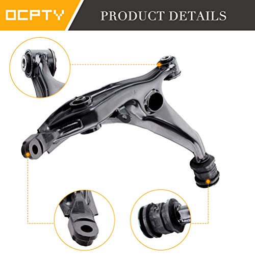 OCPTY - New 12-Piece fit for 1997 1998 1999 2000 2001 for Honda CR-V-2 Upper Control Arm Ball Joint 2 Lower Control Arm 2 Ball Joint 2 Front/Rear Upper Strut Mount Kit 2 Outer 2 Inner Tie Rod - Image 3