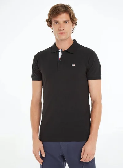 TOMMY HILFIGER Pure Cotton Slim Fit Polo Shirt