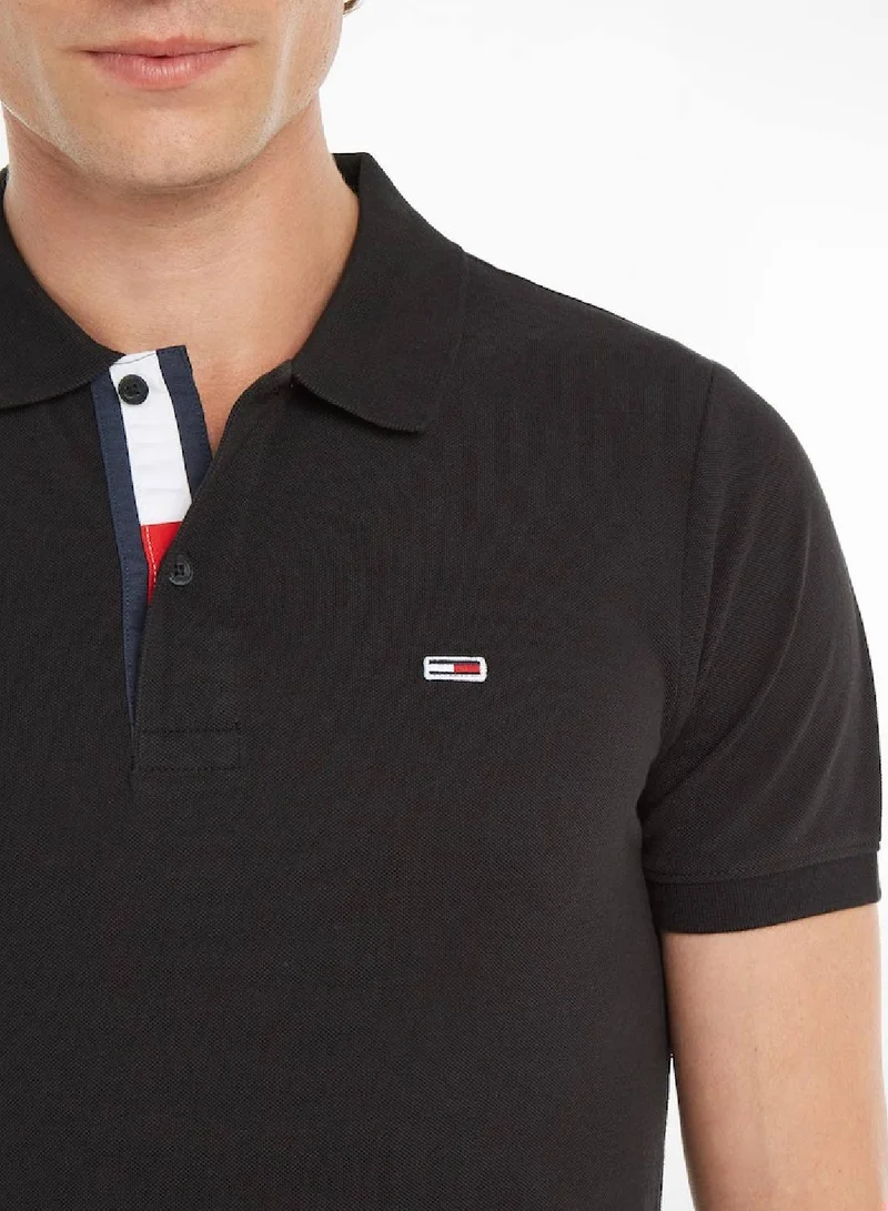 TOMMY HILFIGER Pure Cotton Slim Fit Polo Shirt