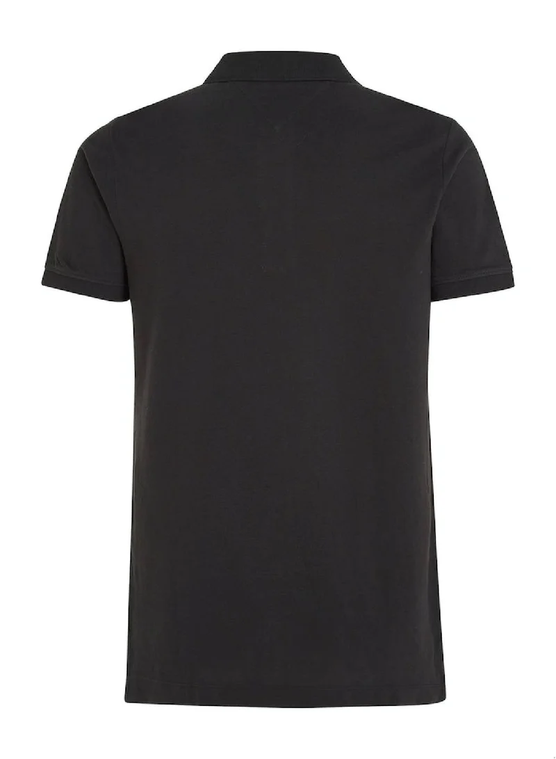 TOMMY HILFIGER Pure Cotton Slim Fit Polo Shirt
