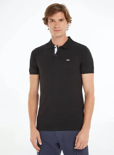 TOMMY HILFIGER Pure Cotton Slim Fit Polo Shirt