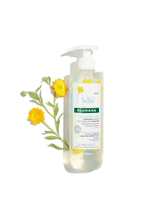 Klorane Baby Gentle Cleansing Gel 2 x 500ml - Image 3