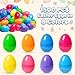 Duchong 1500 Count Easter Eggs Bulk 24 Fillable Empty Plastic Easter Eggs in 8 Colors Easter Hunt Basket Stuffers Surprise Eggs Easter Party Favor Decoration - Image 4