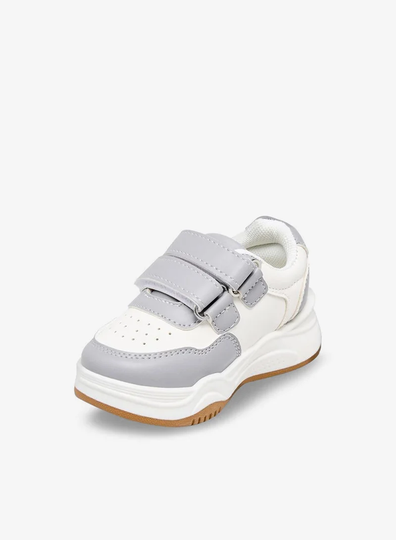 LBL By Shoexpress GREY Boys Hook & Loop Ankle Sneakers for Men | Best Price UAE