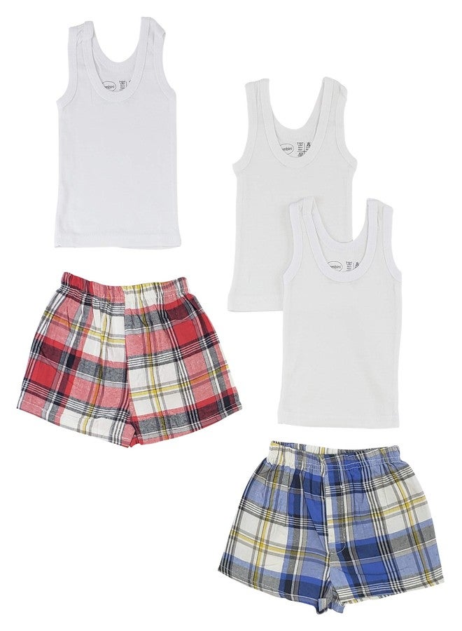 BAMBINI Infant Tank Tops and Boxer Shorts - Newborn - Image 1