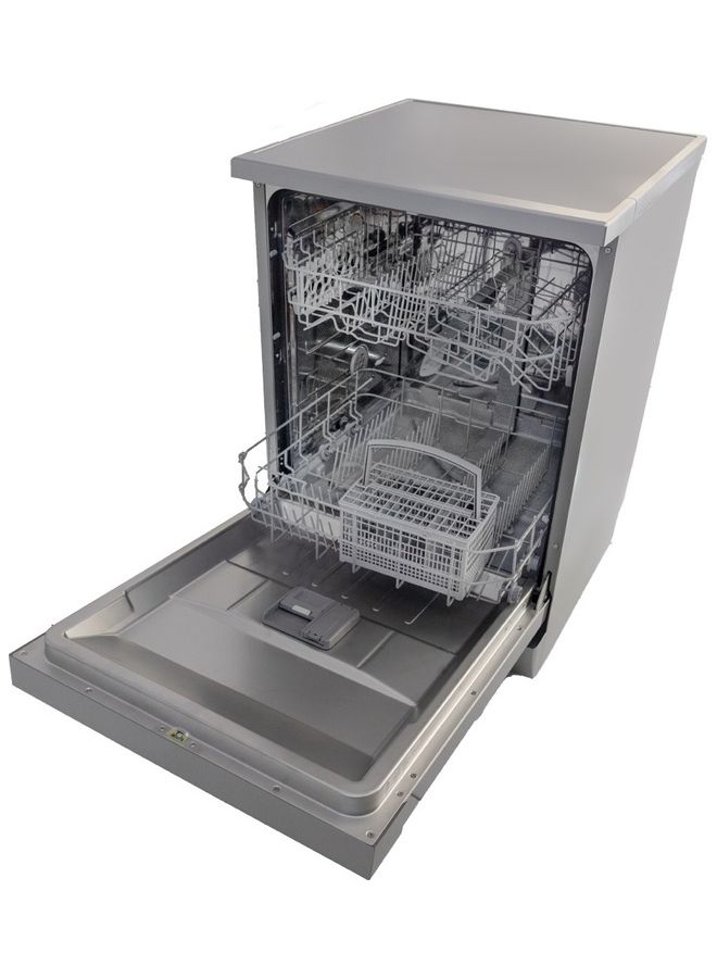 evvoli Dishwasher 12 Place Setting, 6 Programs, 2 Rack Levels, 11L, High Energy Efficiency, Quiet 11 L 2100 W EVDW-122S Silver - Image 4