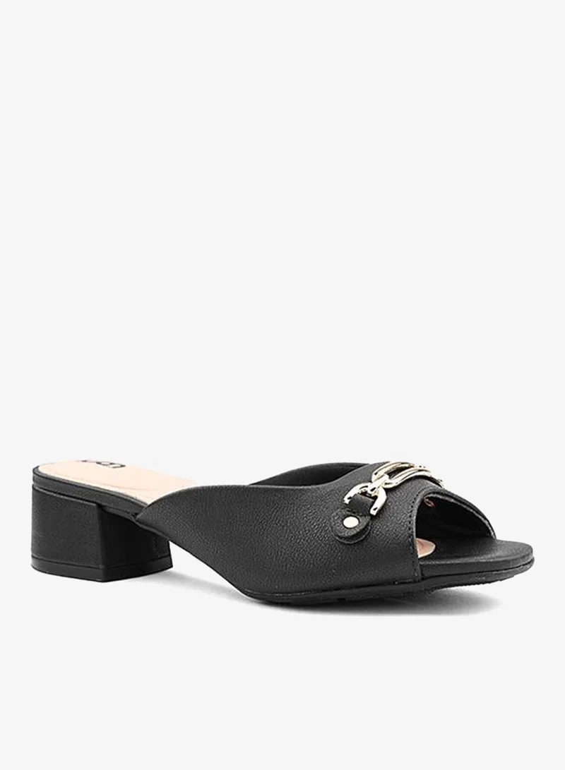 IconStyle Women's Sophisticated Heeled Slipper