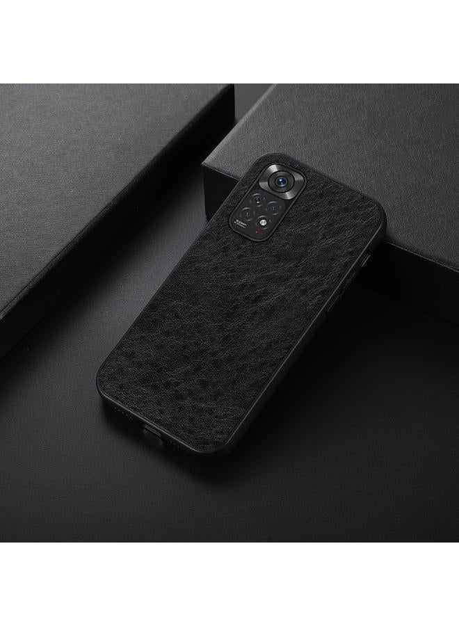 إيروريكس جراب لهاتف Xiaomi Redmi Note 11 4G Global / Note 11S جراب واقٍ من الجلد المقاوم للصدمات بتصميم Crazy Horse - Image 3