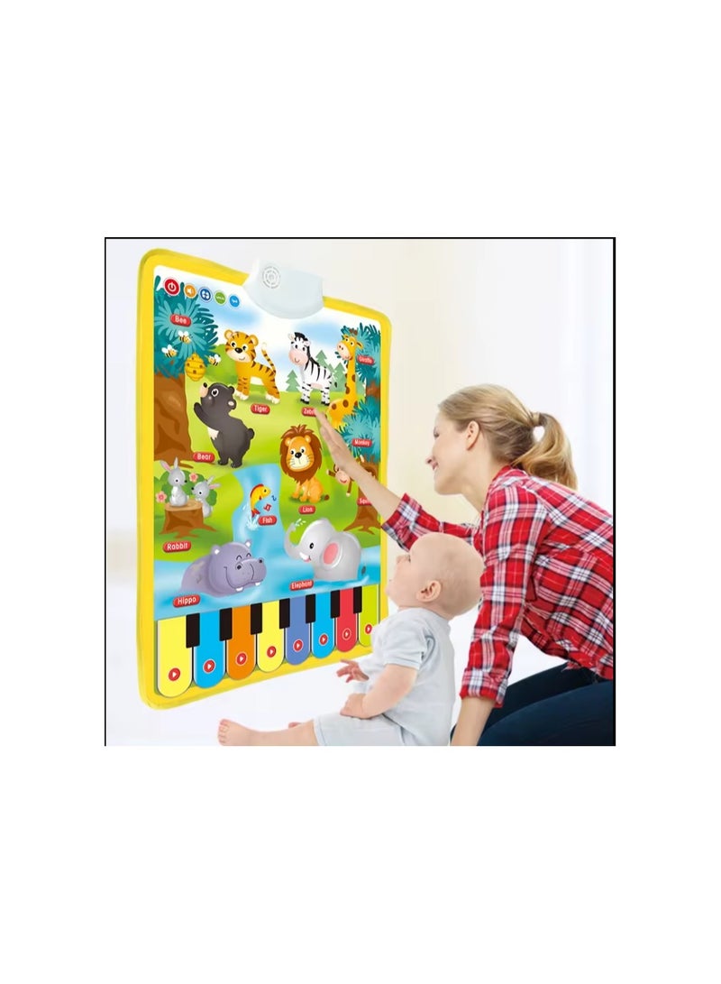 English Talking Chart wall chart for children education ABC alphabet poster  - Image 1