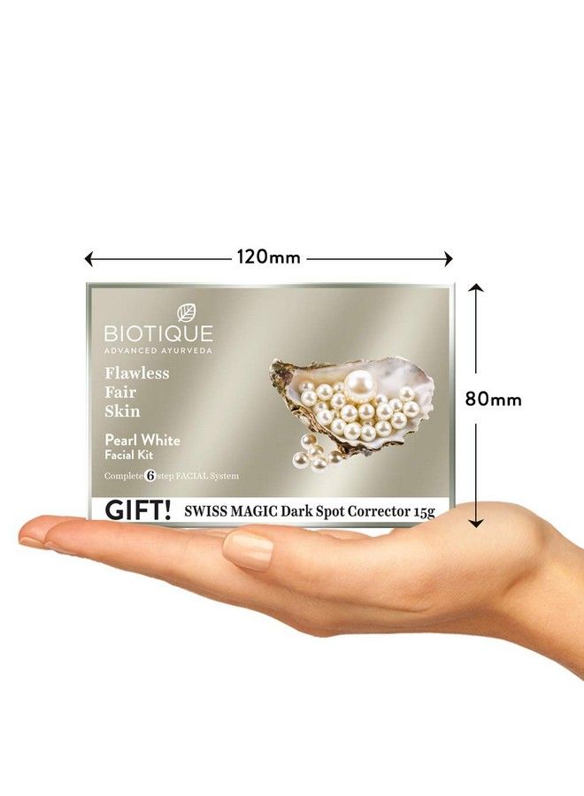 Biotique Bio Pearl White Facial Kit 65G (Pack Of 2) - Image 5