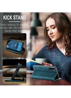 CaseMe For Samsung Galaxy A36 Cover, Soft PU Leather Shockproof Mobile Phone Wallet Case, Full Body Protective Flip Cover Magnetic Adsorption Back Cover  - Image 5