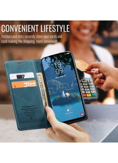 CaseMe For Samsung Galaxy A36 Cover, Soft PU Leather Shockproof Mobile Phone Wallet Case, Full Body Protective Flip Cover Magnetic Adsorption Back Cover  - Image 4