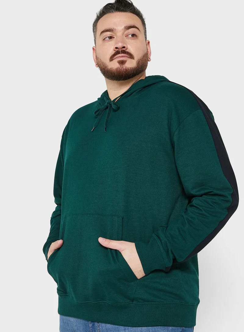 Seventy Five Arm Panel Hoodie