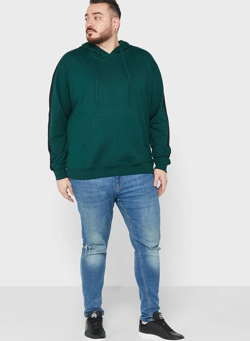 Seventy Five Arm Panel Hoodie