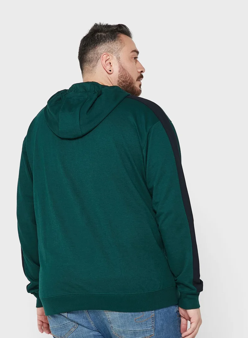 Seventy Five Arm Panel Hoodie