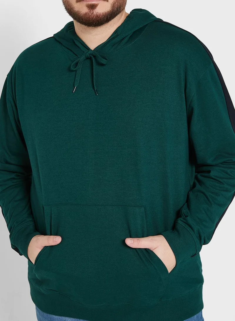 Seventy Five Arm Panel Hoodie