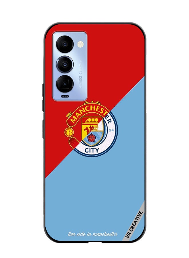 VR CREATIVE Protective Case Cover For Tecno Camon 18/18 P Sports Design Multicolour - Image 1