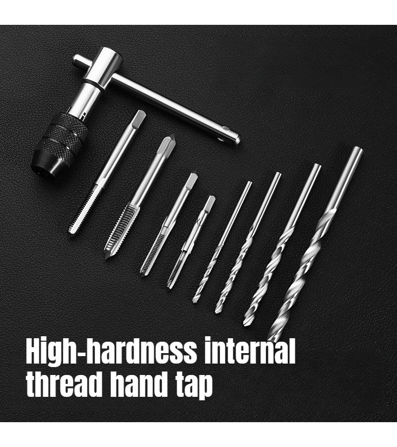 9 Pack Hand and Machine Stainless Steel Thread Taps For Metalworking And Gear Repair - Image 1