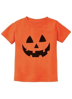 Halloween Pumpkin Printed T-shirt for Kids and Adults