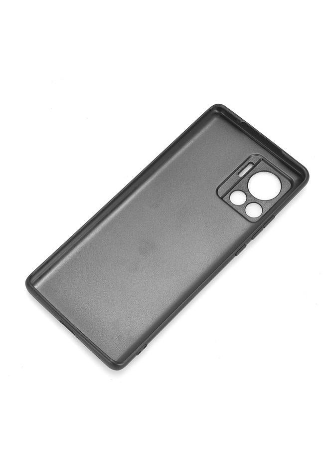 S-TOP Case For Motorola Edge 30 Ultra / Moto X30 Pro Sewing Cow Pattern Skin PC + PU + TPU Phone Case - Image 4